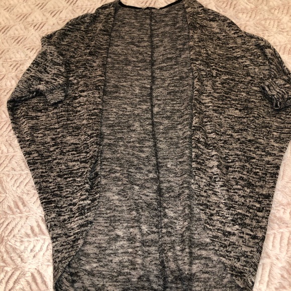American Eagle Outfitters Sweaters - Black and grey cardigan
